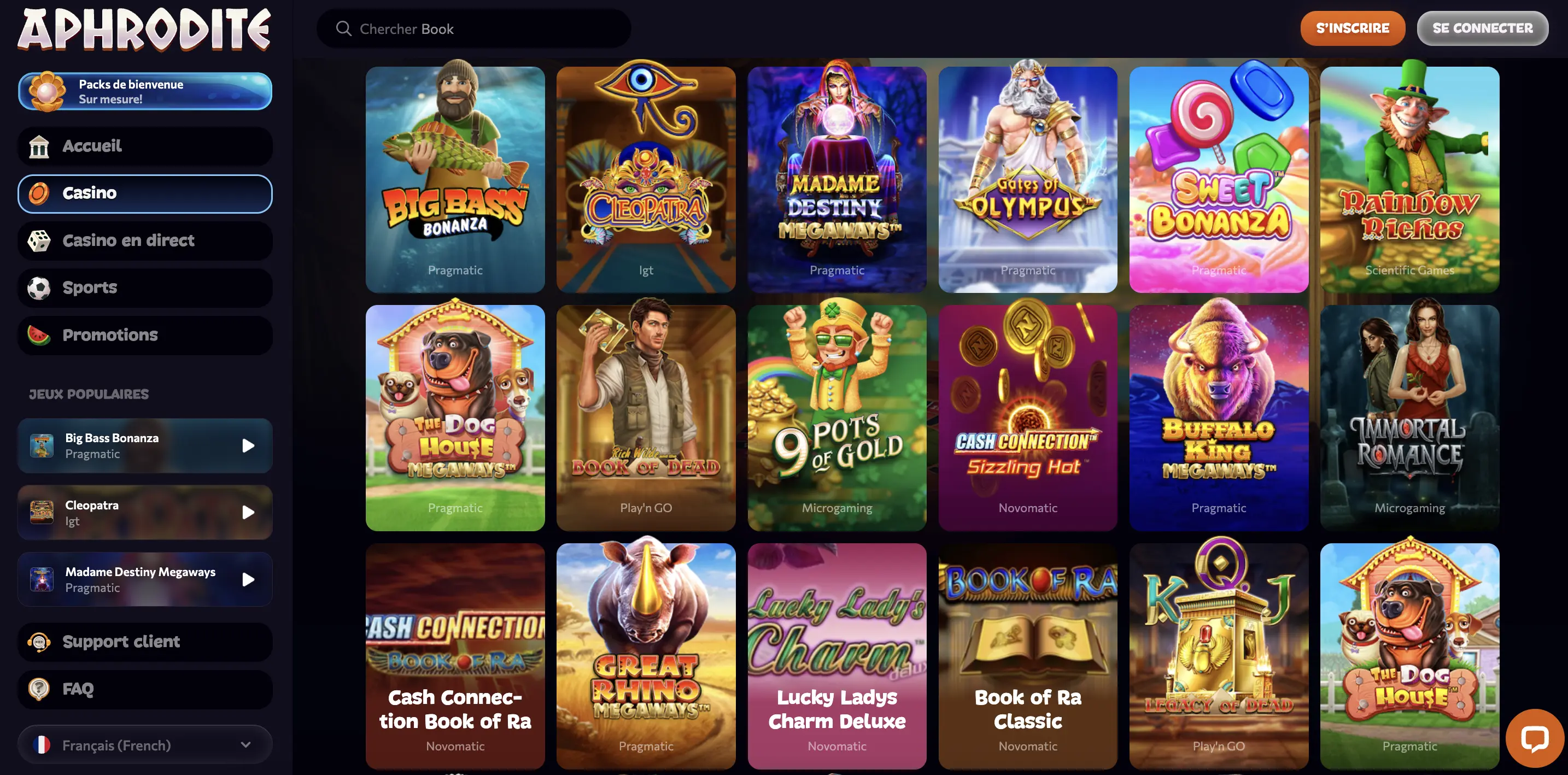 Jeux et modes dans les nouveaux casinos en ligne